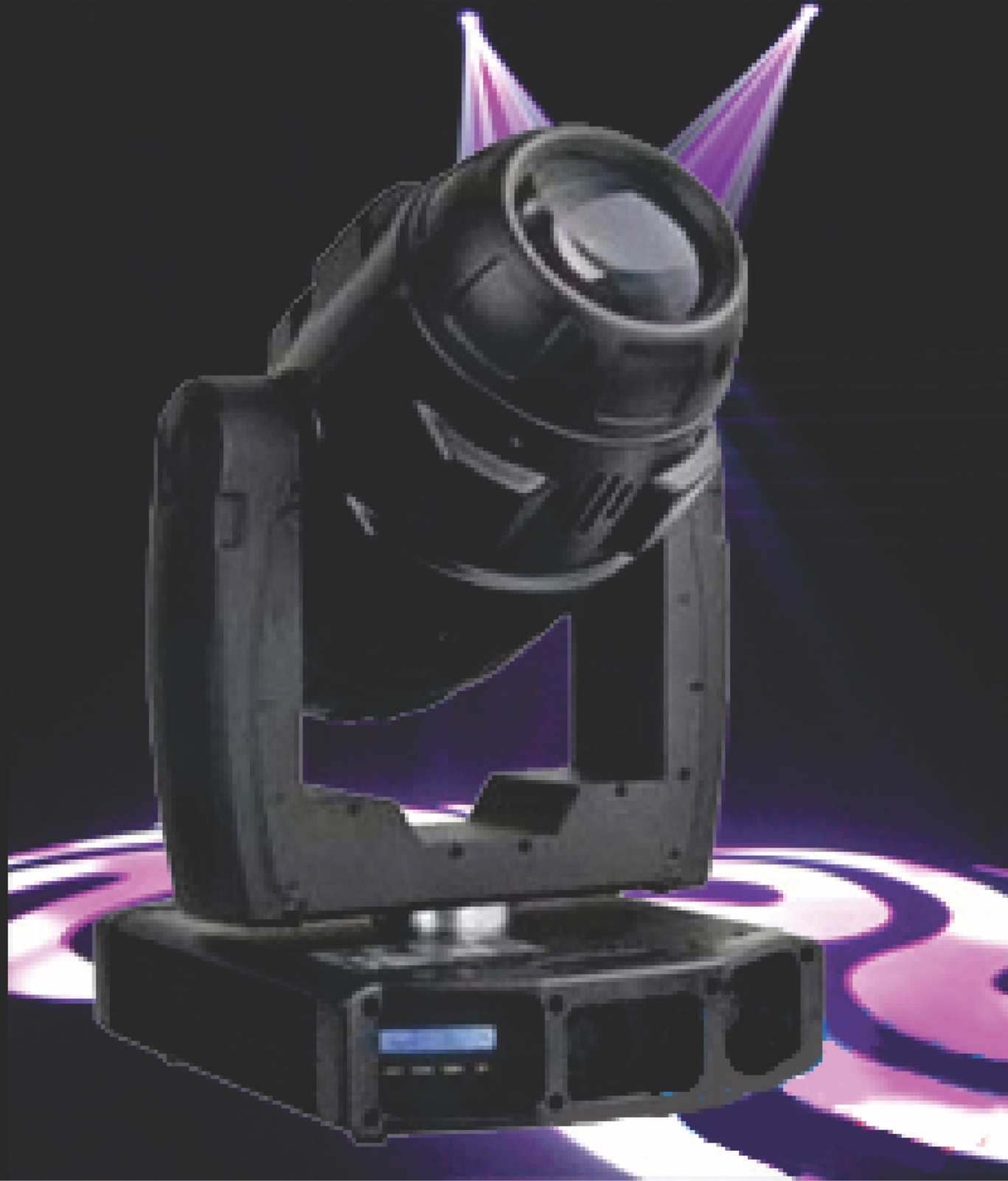 Moving Yoke Projector with RazDome Outdoor Enclosure